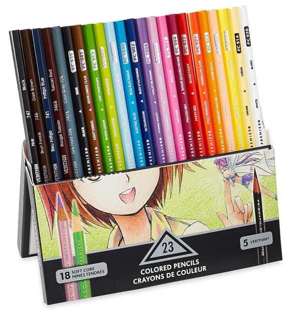 Really good color pencil brands for manga drawing